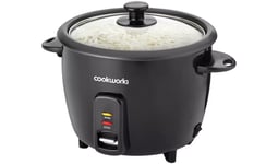 Cookworks 1.5L Rice Cooker Enjoy Perfectly Cooked Rice Every Time - Black