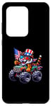 Galaxy S20 Ultra Patriotic Tiger 4th July Monster Truck American Case