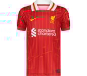 Liverpool FC Stadium 24/25 Home JR matchtröja Barn GYM RED/WHITE/CHROME YELLOW M
