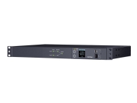 CyberPower Metered ATS Series PDU24004 - Kraftdistributionsenhet (kan monteras i rack) - AC 200-240 V - 1-fas - serial - ingång: 2 x IEC 60320 C14 - utgångskontakter: 12 (12 x IEC 60320 C13) - 1U - 3.05 m sladd - svart