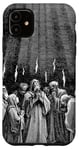 Coque pour iPhone 11 La Descente de l'Esprit Gustave Dore Art biblique religieux