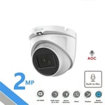2MP 4-IN-1 HD Mini Turret Audio Camera 3.6mm  THC-T120-MS HiLook by Hikvision