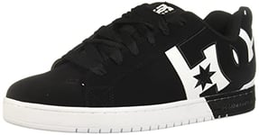 DC Shoes Court Graffik SE Mens Shoe Chaussures de Skateboard Noir Taille Unique - Noir - Noir et Blanc et Noir., 44 EU