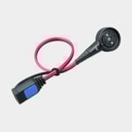 Victron Kabel & magnetkontakt till batteriladdare MagCode Power Clip 12V, med 30 A säkring