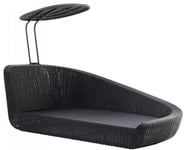 Cane-Line - Savannah Daybed Vänster Svart