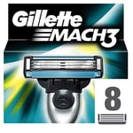 Gillette Mach3 Razor BladesÂ -Â Pack of 8.