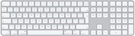 Magic Keyboard Touch ID 2021, numerisk, silicon, dansk