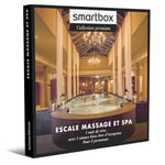 Smartbox - Coffret Cadeau - Escale Massage et Spa - 1 Nuit avec Petit-déjeuner et 1 Soin ou 1 accès à l'espace détente pour 2 Personnes