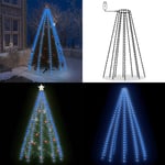 Ljusnät för julgran 250 LED blå 250 cm - Julgransbelysning - Julgransljus - Home & Living