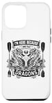Coque pour iPhone 13 Pro Max Dragon Boat Crew Paddle et Dragon Boat Racing