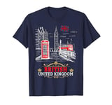 British Souvenirs Outfit Idea For Kids & England British T-Shirt