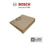 BOSCH Genuine Paper Dust Bags (5/Pack) (To Fit: Advanced Vac 18V-8)