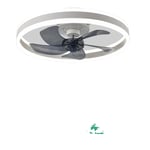 Modern takfläkt med fjärrkontroll, 73W effekt, energieffektiv design,VIT