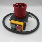 KOA7 Enhetsbrytare Maskinbrytare 380/400V 3-fas med Kabel och Fasomvandlare Kompatibel med W