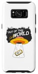 Galaxy S8 Cute Graphic For UFO Day Out Of This Fake World Social Media Case