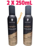Schwarzkopf Styling Keratin Hair Mousse 250 ml , 2PACK 