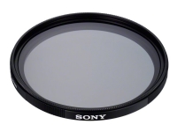Sony VF-55CPAM2 - Filter - cirkulär polarisator - 55 mm - för Sony SAL18552, SAL35F18, SAL85F28, SEL1670, SEL18135, SEL2870, SEL50M28 Handycam FDR-AX43