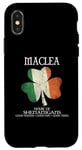 iPhone X/XS MacLea last name family Ireland Irish house of shenanigans Case