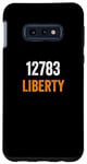 Coque pour Galaxy S10e Code postal Liberty 12783, déménagement vers 12783 Liberty