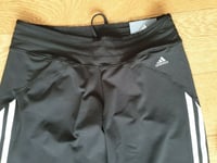 Womens Adidas Thai Tracksuit Joggers Pants Black Fitness X25655 UK XS (PP)