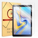 ZhuoFan Screen Protector for Samsung Galaxy Tab S7 Plus SM-T970,T975 Tablet Accessories, Hardness 9H Clear Tempered Glass Flim Scratch-Resistant/Bubble Free/Fingerprint（2 PACK）