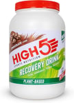 HIGH5 Recovery Drink, Plant Based Pea Protein, Promotes Recovery, (Chocolate, 1.