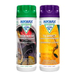 Nikwax TECH WASH and TX DIRECT Twin Pack, Technical Cleaner and Wash-In