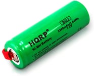 HQRP 48mm x 17mm Battery compatible with Braun ProCare Triumph Toothbrush 2200mAh NiMH 1.2V