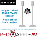 SANUS WSSE12 Speaker Stands for Sonos Era 100™ White, Pair FREE Delivery