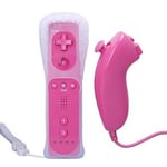 Manette Wiimote et Nunchuk avec étui de protection pour Wii U et Wii