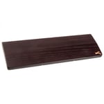 Glorious PC Gaming keyboard wrist rest, compact, wood - black-brown