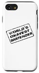 Coque pour iPhone SE (2020) / 7 / 8 Barman, restaurant le plus cool du monde, bar, dive, pub, taverne
