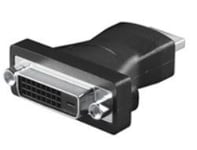M-CAB - Adaptateur vidéo - liaison double - HDMI mâle pour DVI-D femelle - noir