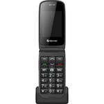 Denver 4G Knapp-telefon med 2,4" färg-skärm, Bluetooth, SOS-knapp, flip-modell