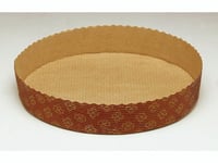 Bakform Rund Mazarin/Tart Mbb170/35 Ø170x35mm 600St/Förpackning Brun 1X1x1mm (600Ea)