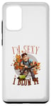 Coque pour Galaxy S20+ I'm sexy and I blow it funny leaf blower dad blague