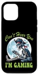 Coque pour iPhone 13 Pro Lunettes de soleil drôles de pirates pour jeux vidéo et lunes