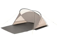 Easy Camp Beach Shelter Shell, Tent (Grey/Beige, Model 2022, Uv Protection 50+)