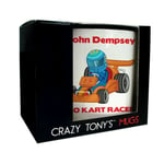 Boys Girls Go Kart Racer Gifts, Go Kart Mug, Crazy Tony's, Go Karting Presents