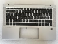 HP EliteBook x360 830 G7 M03902-061 Italian Eyetie Keyboard Italy Palmrest NEW
