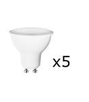 LED-lampa GU10 1W 230V 3000K 5-pack, Varmvitt