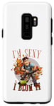 Coque pour Galaxy S9+ I'm sexy and I blow it funny leaf blower dad blague