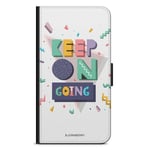 Samsung Galaxy S6 Plånboksfodral - Keep on going