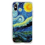 fashionaa Van Gogh oil painting mobile phone case,Creative Ultra Thin Case, Slim Fit and Protective Hard Plastic Cover Case for iPhone 11 Pro MAX XS XR X 8 6s 7Plus TPU,13,iPhone11Promax