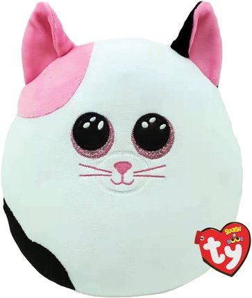 Peluche Ty Squish a Boos Coussin Lana le lama 40 cm Rose - Peluche - Achat & prix