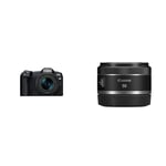Canon EOS R8+RF 24-50MM F4.5-6.3 IS STM|24.2MP Full-Frame Mirrorless Camera & RF 50mm F1.8 STM Lens - Compact and Lightweight Lens for EOS R-Series Cameras