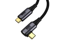 Premiumcord Ku4cu03, 0,3 M, Usb C, Usb C, Usb4 Gen 3X2, 40 Gbit/S, Svart, Grå