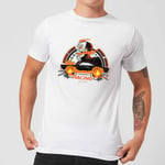 Marvel Ghost Rider Robbie Reyes Racing Men's T-Shirt - White - L - White