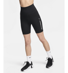 Nike Women's High-waisted 18cm (approx.) Biker Shorts One Pyöräilyvaatteet BLACK/SAIL