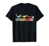 Dinosaur Poodle Evolution Fun Paleontology T-Shirt